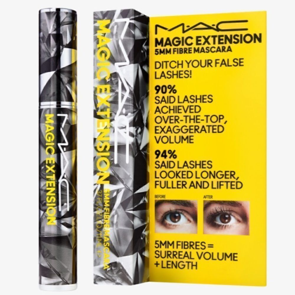 MAC Magic Extension Mascara 5mm Fibre Mascara brand new in box- full size - Picture 8 of 12